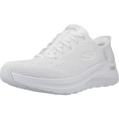 Buty SKECHERS ARCH FIT 2.0 SLIP-INS Biały. Białe obuwie sportowe damskie Skechers, bez wzorów, trekkingowe, Skechers Sport. Za 498.00 zł.