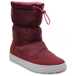 Crocs Śniegowce Lodgepoint Shiny Pullon W Garnet/Candy Pink 39,5. Śniegowce i trapery damskie marki Crocs. W wyprzedaży za 249.00 zł.