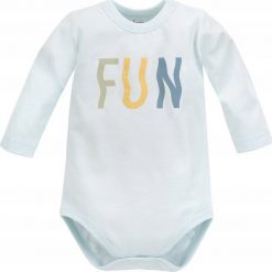 PINOKIO body z długim rękawem dla chłopca niemowlęce wyprawka FunTime Pinokio 68. Body niemowlęce Pinokio, bez wzorów, bez ramiączek. Za 32.61 zł.