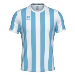 Koszulka Errea Strip. Białe koszulki sportowe męskie ERREA, l, bez wzorów, bez kołnierzyka, bez ramiączek, do piłki nożnej. Za 242.50 zł.