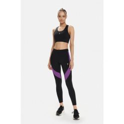 Legginsy NIGHT Cardio Bunny. Czarne legginsy damskie Cardio Bunny, m, bez wzorów, na fitness i siłownię. Za 179.00 zł.