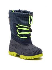 CMP Śniegowce Kids Ahto Wp 3Q49574K Granatowy. Niebieskie buty zimowe chłopięce CMP, bez wzorów, z materiału, bez zapięcia. Za 319.99 zł.