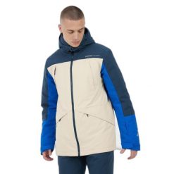 Kurtka narciarska Protest Dunton. Niebieskie kurtki snowboardowe męskie Protest, m, bez wzorów, bez kaptura, narciarskie. Za 812.00 zł.
