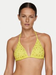 Guess Góra od bikini E6GJ34 MC040 Zielony. Zielone bikini damskie Guess, s, z aplikacjami. Za 328.99 zł.