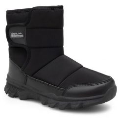 Śniegowce Sprandi. Czarne buty zimowe dziewczęce Sprandi, bez zapięcia. Za 139.99 zł.