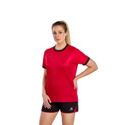 Damski jersey Erima Mantua. Czarne koszulki sportowe damskie Erima, bez wzorów, z jersey, bez kołnierzyka, bez ramiączek, rowerowe. Za 149.00 zł.