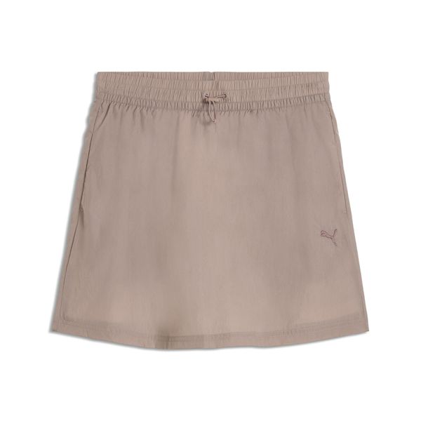 Damska spódnica z tkaniny HER PUMA. Brązowe spódnice damskie Puma, xs, bez wzorów, z materiału, klasyczne, z standardowym stanem, mini, sportowe. Za 290.00 zł.