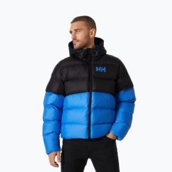 Kurtka puchowa męska Helly Hansen Active Puffy. Niebieskie kurtki męskie Helly Hansen, m, bez wzorów, z puchu, casualowe, bez kaptura. Za 689.99 zł.