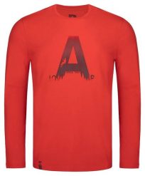 T-shirt męski Loap Aldoss czerwony. Brązowe t-shirty męskie Scarpa, na jesień, l, bez wzorów, z bawełny, klasyczne, bez kołnierzyka. Za 86.76 zł.