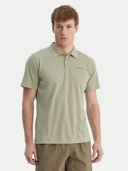 Columbia Polo Utilizer™ 1772051 Zielony Regular Fit. Zielone koszulki polo męskie Columbia, m, bez wzorów, z syntetyku, bez ramiączek. Za 151.99 zł.