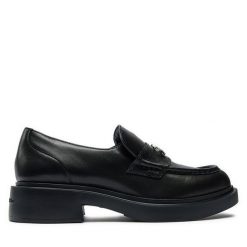 Loafersy KARL LAGERFELD. Czarne mokasyny damskie KARL LAGERFELD. Za 529.99 zł.
