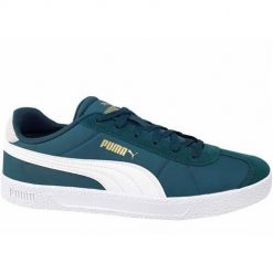 Buty do chodzenia męskie Puma Club Nylon. Zielone buty sportowe męskie Puma, z gumy, bez zapięcia, trekkingowe. Za 333.00 zł.