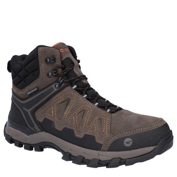 Buty trekkingowe Hi-Tec CHESTNUT ORANGE V LITE EXPLORER WP WODOODPORNE. Brązowe trekkingi męskie Hi-tec, trekkingowe. Za 358.00 zł.