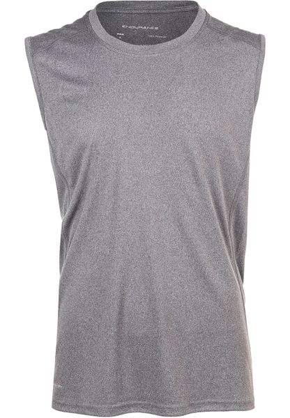 Tank top Endurance Landeer. Szare t-shirty męskie Endurance, m, bez wzorów, z materiału, eleganckie, bez kołnierzyka. Za 109.00 zł.
