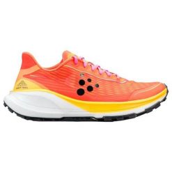Buty do biegania męskie Craft Pure Trail. Brązowe buty sportowe męskie Craft, z materiału, bez zapięcia, do biegania. Za 552.00 zł.