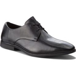 Półbuty CLARKS - Bampton Walk 261354207 Black Leather. Eleganckie półbuty marki Clarks. W wyprzedaży za 219.00 zł.