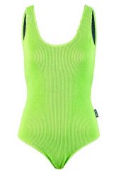 Beco Crinkle kostium kąpielowy | Neon Green. Zielone kostiumy jednoczęściowe damskie Beco, m, bez wzorów, z dzianiny, klasyczne, do pływania. Za 301.99 zł.
