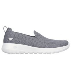 Buty Skechers Go Walk Joy Sensational Day W 124187CHAR. Szare obuwie sportowe damskie bez wzorów, z gumy. Za 393.78 zł.
