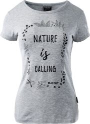 Hi-Tec Koszulka damska Lady Insight Light szara r. XS. Szare t-shirty damskie Hi-tec, xs, bez wzorów, bez kołnierzyka. Za 37.71 zł.