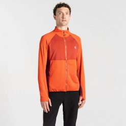 Bluza męska Substratum II. Brązowe bluzy męskie Dare 2b, m, bez wzorów, bez kaptura. W wyprzedaży za 139.99 zł.