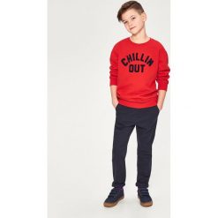 Spodnie chino - Granatowy. Niebieskie spodenki niemowlęce Reserved, m, bez wzorów. Za 89.99 zł.
