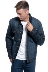 KURTKA MĘSKA MUSTANG Dallas DENIM BLUE 1009189 5000 882. Niebieskie kurtki męskie Mustang, m, bez wzorów, z denimu, bez kaptura. W wyprzedaży za 89.99 zł.