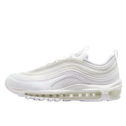 Buty do chodzenia dla dorosłych Air Max 97 Next Nature White. Białe obuwie sportowe damskie Nike, bez wzorów, trekkingowe. Za 1,072.65 zł.