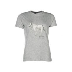 T-shirt dziewczęcy HKM Kids Sparkle. Szare t-shirty i topy dla dziewczynek HKM KIDS, bez wzorów, z materiału, bez ramiączek. Za 123.00 zł.