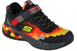 Buty sportowe Sneakersy chłopięce, Skechers Mega-Craft 2.0. Czerwone trampki i tenisówki chłopięce Skechers, bez wzorów, z materiału, sportowe, przed kostkę, bez zapięcia. Za 249.99 zł.