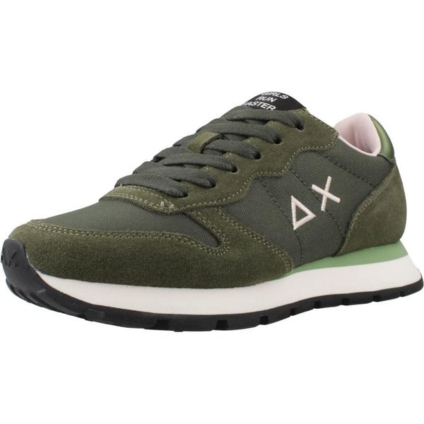 Buty SUN68 ALLY SOLID Zielony. Zielone obuwie sportowe damskie SUN68, trekkingowe. Za 271.99 zł.