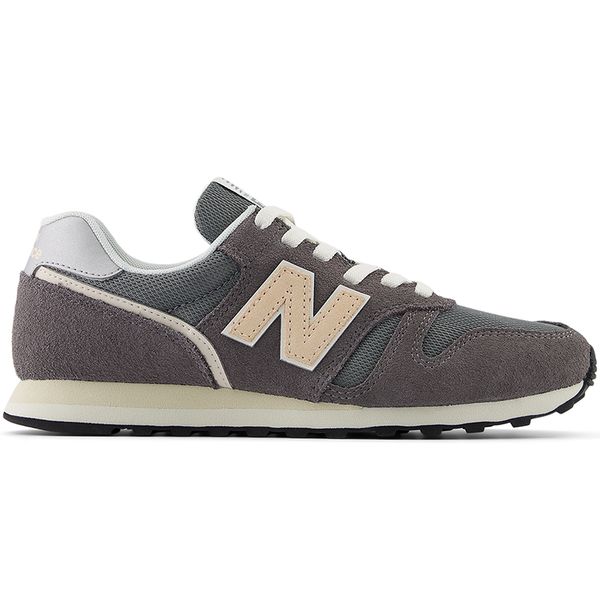 Buty damskie New Balance WL373GW2 – szare. Szare obuwie sportowe damskie New Balance, bez wzorów, z materiału. Za 199.99 zł.