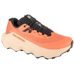 Buty do biegania Salomon Ultra Glide 3 L47750000 pomarańczowe. Brązowe obuwie sportowe damskie bez wzorów, z gumy, do biegania. Za 627.38 zł.