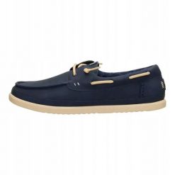 HeyDude Męskie Mokasyny Harbor Lo Classic. Brązowe mokasyny męskie Hey dude, z materiału. Za 359.00 zł.