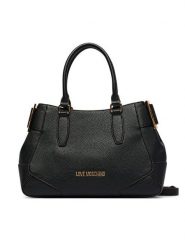 LOVE MOSCHINO Torebka JC4097PP1PLT1000 Czarny. Czarne torebki do ręki damskie Love Moschino, bez wzorów, ze skóry, bez dodatków. Za 1,059.00 zł.