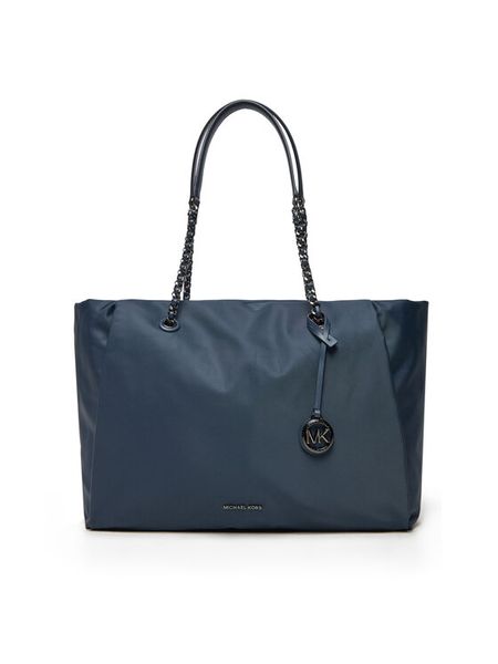 MICHAEL Michael Kors Torebka Georgia 30R5SIOT3C Granatowy. Niebieskie torebki do ręki damskie MICHAEL Michael Kors, bez wzorów, z materiału, bez dodatków. Za 669.99 zł.