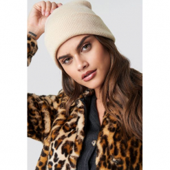 NA-KD Accessories Czapka Basic - Beige. Brązowe czapki i kapelusze damskie NA-KD Accessories, z materiału. Za 40.95 zł.