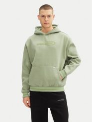 Karl Kani Bluza Ellipse 60210339 Zielony Regular Fit. Zielone bluzy męskie Karl Kani, m, bez wzorów, z syntetyku, bez kaptura. Za 199.99 zł.