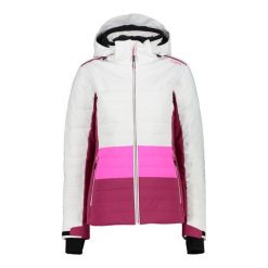 Damska kurtka narciarska softshell CMP. Białe kurtki damskie CMP, na zimę, bez wzorów, z softshellu, bez kaptura. Za 752.35 zł.