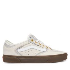 Tenisówki Vans. Białe trampki męskie Vans, bez wzorów, bez zapięcia. Za 399.99 zł.