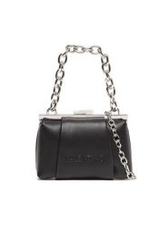Valentino Torebka Mini VBS6NN02 Czarny. Czarne torebki do ręki damskie Valentino, bez wzorów, ze skóry, bez dodatków. Za 339.99 zł.