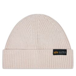 Czapka Alpha Industries. Białe czapki i kapelusze męskie Alpha Industries, na zimę, bez wzorów. Za 119.99 zł.