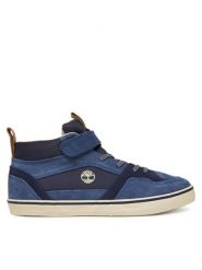 Timberland Sneakersy Sone Jump TB0A27ZXEP31 Niebieski. Niebieskie buty sportowe chłopięce Timberland, bez wzorów, ze skóry, bez zapięcia. Za 249.99 zł.