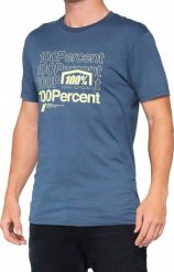 100% T-shirt 100% KRAMER krótki rękaw slate roz. M (NEW). Czerwone t-shirty męskie 100%, m, bez wzorów, bez kołnierzyka. Za 93.69 zł.