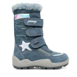 Śniegowce Primigi. Niebieskie śniegowce dziewczęce Primigi, z gore-texu, bez zapięcia. Za 399.99 zł.