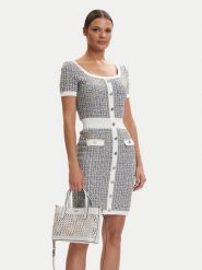 Guess Torebka Letty Mini HWPG99 11750 Biały. Białe torebki do ręki damskie Guess, z aplikacjami, ze skóry, bez dodatków. Za 589.99 zł.