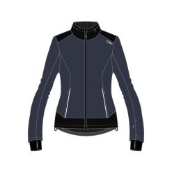 Kurtka damska turystyczna CMP 34A2436. Czarne kurtki damskie CMP, l, bez wzorów, z softshellu, z kapturem. Za 425.00 zł.