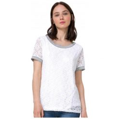 Desigual T-Shirt Damski Escote Barco L Biały. T-shirty damskie marki Desigual. W wyprzedaży za 189.00 zł.