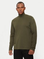 Blend Golf 20717343 Zielony Regular Fit. Zielone bluzki z długim rękawem męskie Blend, m, bez wzorów, z bawełny, bez kołnierzyka. Za 59.99 zł.
