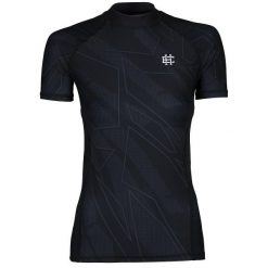 Koszulka sportowa damska Rashguard MMA EXTREME HOBBY SHADOW. Czarne koszulki sportowe damskie EXTREME HOBBY, xl, bez wzorów, z bawełny, bez kołnierzyka, bez ramiączek, do biegania. Za 199.00 zł.
