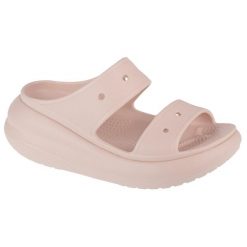Veste CLASSIC CRUSH SANDAL Crocs 6UR-Quartz 207670 - Crocs. Czerwone skarpety damskie Crocs, bez wzorów, z gumy. Za 299.00 zł.